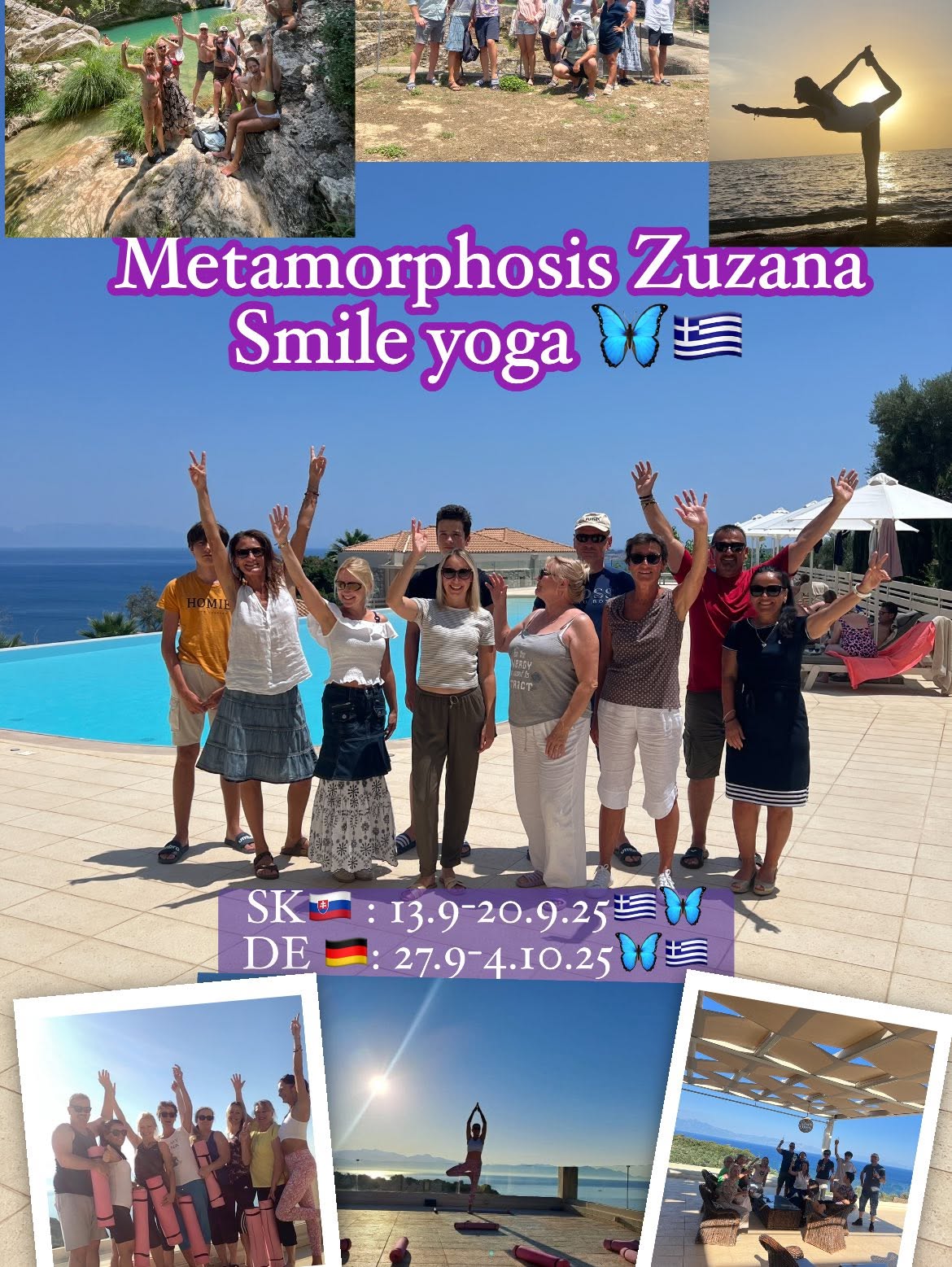 Metamorphosis: 7-dňový transformačný pobyt v Grécku